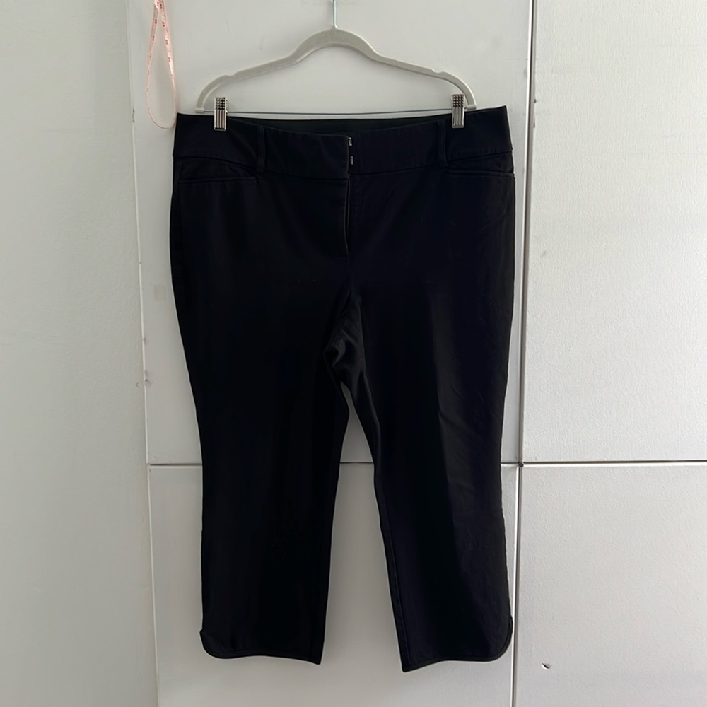 32. Lane Bryant The Allie Cropped high rise pant